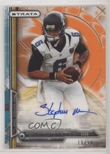 2014 Topps Strata Rookie Auto Orange Topaz 13/99 Stephen Morris #200 Auto 3tb