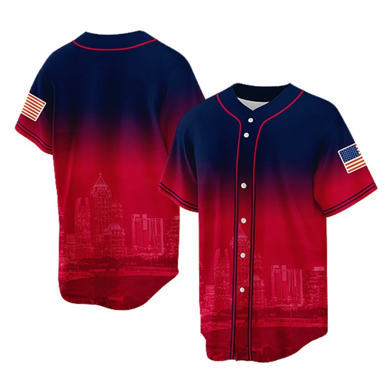 Atlanta City Jersey Custom Baseball Jersey Personalized Name, Number Gift