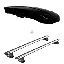 Dachbox Thule Vector Alpine + Dachträger Thule für BMW 3er Limousine E90 set top