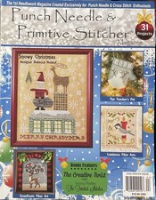 2022 WINTER Punch Needle Primitive Stitcher Magazine 31 Projects