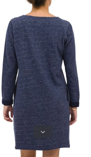 Vestido casual de manga larga para mujer OXBOW. Azul marino, XL - Imagen 2 de 2