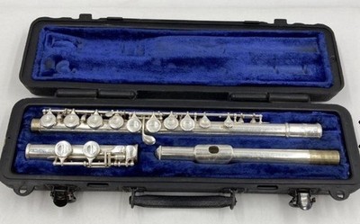 Vintage Selmer Bundy Flute Serial 76398 USA Made Includes Hard Case Untested