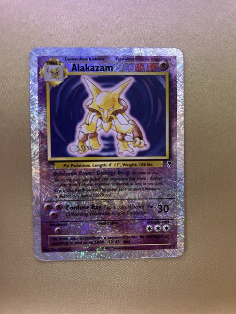 Alakazam [Reverse Holo] #1 (Legendary Collection (2002))