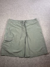 Nike 6.0 Men's Cargo Board Shorts Olive Green Size 34