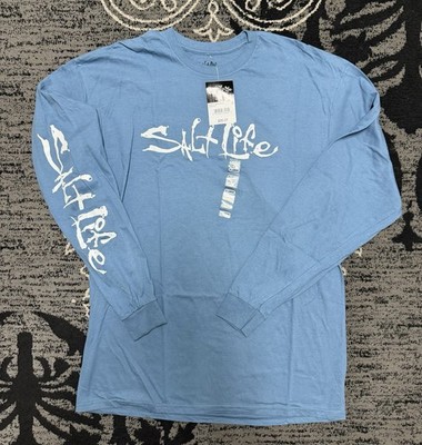 Salt Life Blue Long Sleeve Shirt Size XL NWT #loungewear #summer