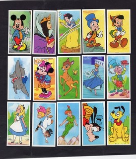 BROOKE BOND TEA CARDS THE MAGICAL WORLD OF DISNEY 1989 FULL SET OF 25