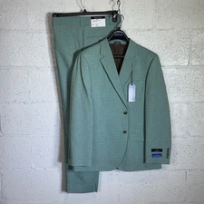 Nautica Men's Modern-Fit Seasonal Cotton Stretch Suit mint 40S  $395