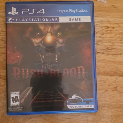 Sony Until Dawn: Rush of Blood PS4 VR Required Camera Move Compatible M 2016