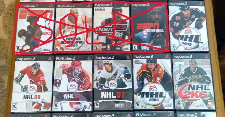 Lote de juegos deportivos PS2 PlayStation 2 - NFL, MADDEN, NCAA, NHL ***17 JUEGOS*** Foto 3 de 3