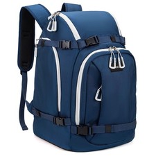 Ski Boot Bag, 50L Ski Boot Travel Backpack for Skis, Snowboard  Accessories,...