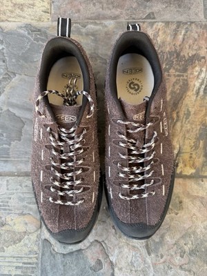 NEW Keen Jasper Zionic Low Hiking Trail Shoes Brown Java Furry