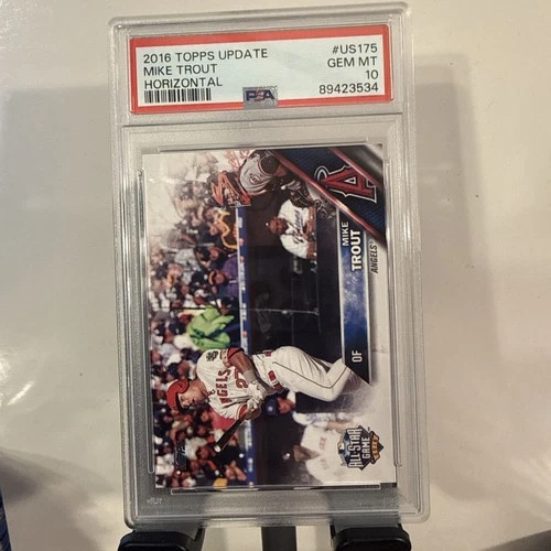2016 Topps Update All-Star Mike Trout #US175  Horizontal PSA 10