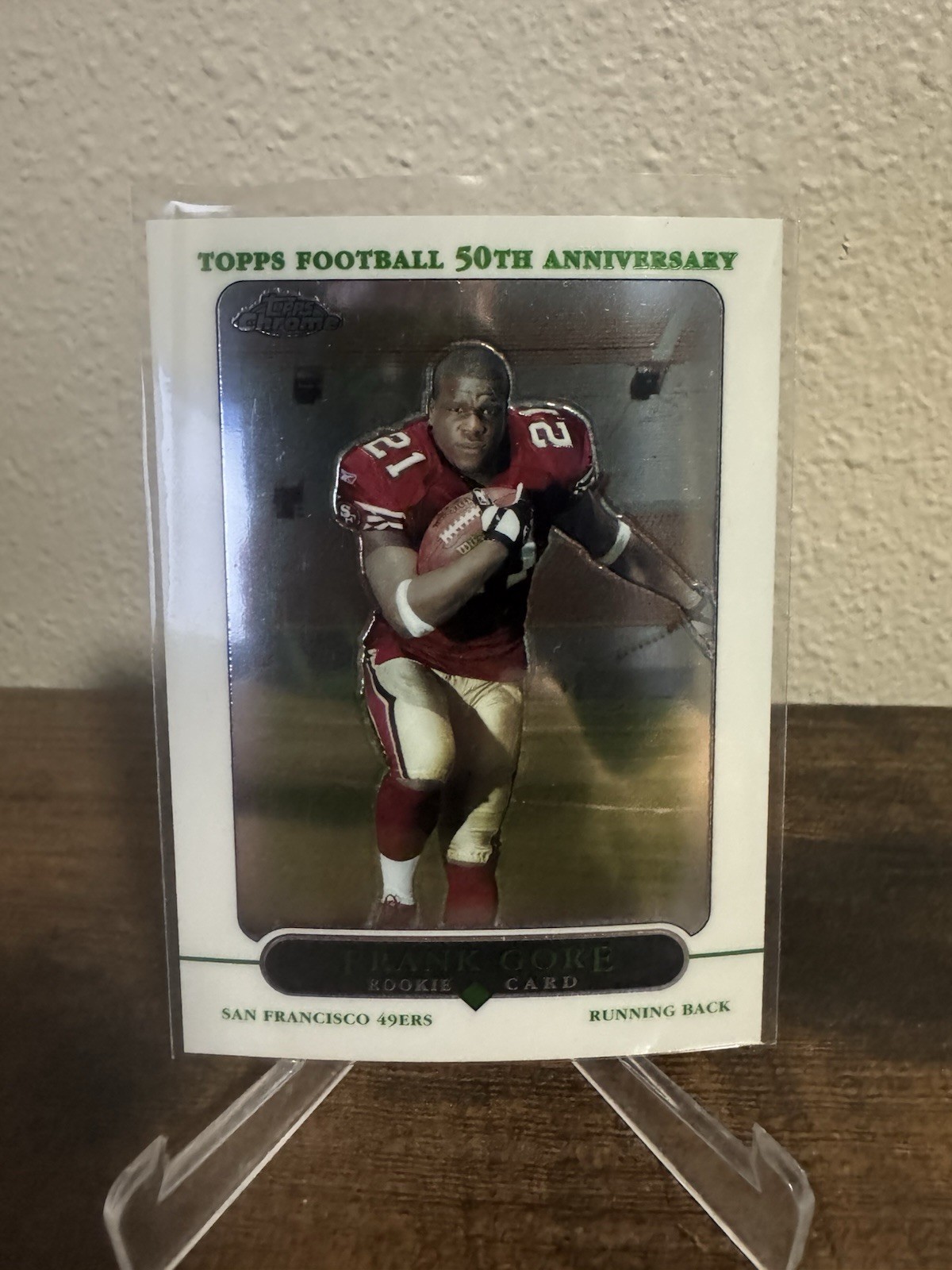 2005 Topps Chrome Frank Gore Rookie HS