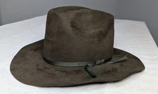 Vintage Western Beaver Hats Ten X Quality Imported Coney Fur Hat 6 7/8 