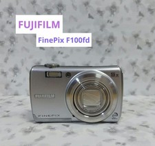 FUJIFILM FinePix F100fd Silver Digital Camera 12.0MP 5x Zoom Super CCD HR VIII