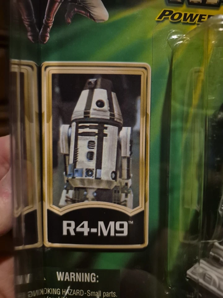 Star Wars Power of the Jedi R4M9 - 2001 NUEVO sin usar, en caja Protectopak Foto 3 de 4
