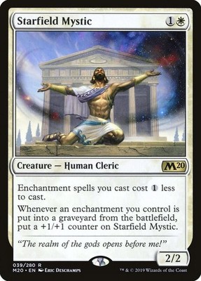 Starfield Mystic 39 Rare Core Set 2020 Magic: The Gathering Near Mint