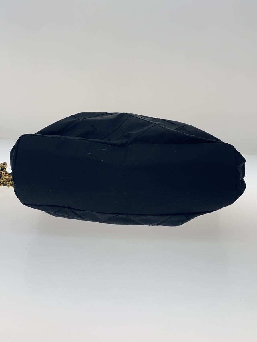 PRADA shoulder bag nylon Black quilted chain Used thumbnail 4