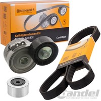 Continental Ctam KEILRIPPENRIEMEN-SATZ Passend FüR CitroËN C4 Peugeot 307 |