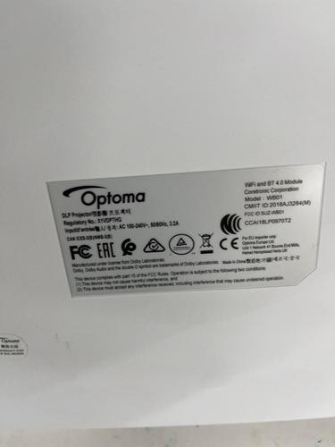 Optoma CinemaX P2 weiß Smart 4K UHD Laserprojektor für Heimkino - Bild 4 von 6