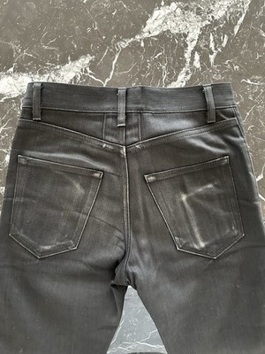 Saint Laurent Hedi Slimane 14SS D05 High Waisted Black Skinny