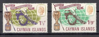 Kaiman Inseln 183 84 Fussball WM 1966 kpl.
