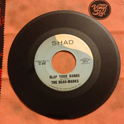 The Beau-Marks Clap Your Hands/Daddy Said 7'' 45 Vinyl Rock Single Shad 5017