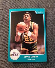 1983-1984 John Drew Star Basketball #137 Utah Jazz EX