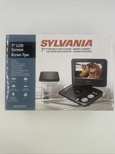 Sylvania SDVD7073 7  DVD Player/Swivel Screen/Portable/Complete Movies A016 303