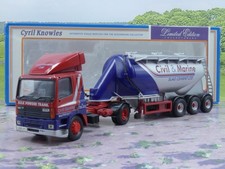 Corgi 75901 Leyland DAF 85 Powder Tanker - Cyril Knowles - 1:50 scale vgc boxed