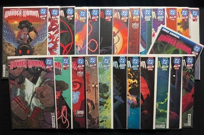 Absolute Wonder Woman 1-24 + Annual Complete Full Run 1st Print Main CVR A Set
