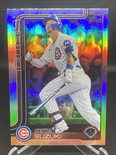 2025 Topps Series 2 SEIYA SUZUKI #457 Holo Foil Cubs