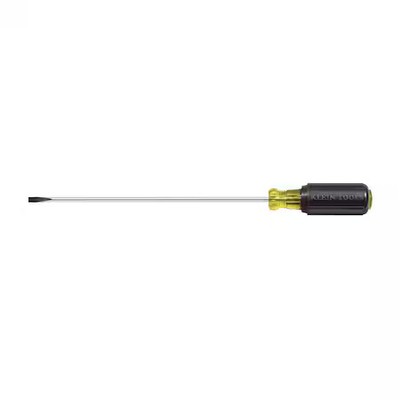 Klein Tools 601-8 General Purpose Slotted Screwdriver 3/16 In Round