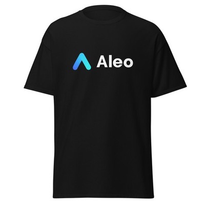 Aleo Coin T-Shirt | Private Blockchain Crypto Tee | Zero Knowledge Layer 1 Shirt