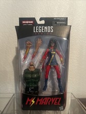 Marvel Legends Ms. Marvel With Sandman BAF Part