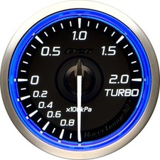 Defi Racer Gauge N2 52mm Turbo Boost Gauge 200kpa Blue Df19101