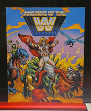 MOTU Masters of the WWE Universe Origins Mini Comic Book Ultimate Warrior