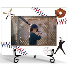 Picture Frame Gifts for Men, Birthday Christmass Gift for Team Player Baseball