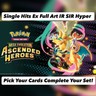 Pokémon Mega Evolutions Ascended Heroes Singles Pick: EX Full Art IR SIR Hyper