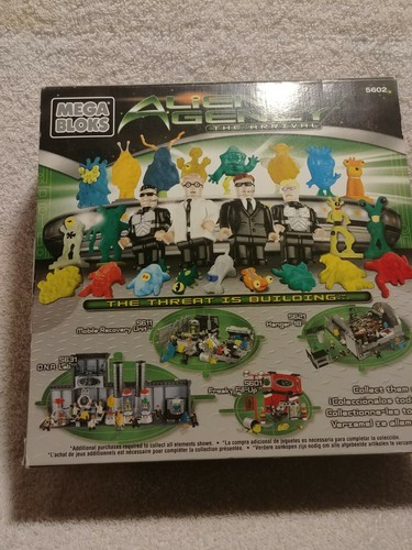 Mega Bloks 5602 Alien Agency Burger Barn “The Arrival” NIB FS RARE - Picture 3 of 6