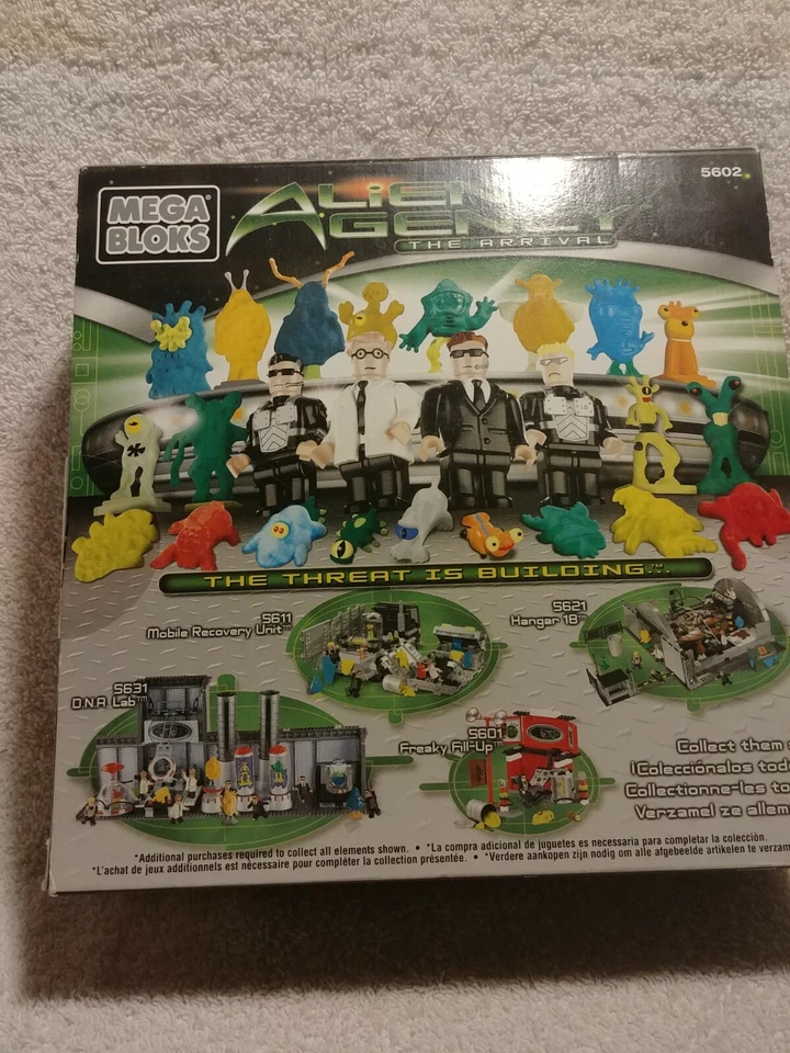 Mega Bloks 5602 Alien Agency Burger Barn “The Arrival” NIB FS RARE - Image 3 of 4