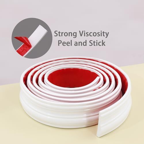 Coengwui Peel and Stick Wall Molding, Chair Rail Wainscoting Panel