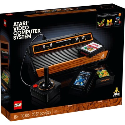 LEGO Icons: Atari 2600 - 2532 Piece Building Kit [LEGO, #10306, Ages 18+]