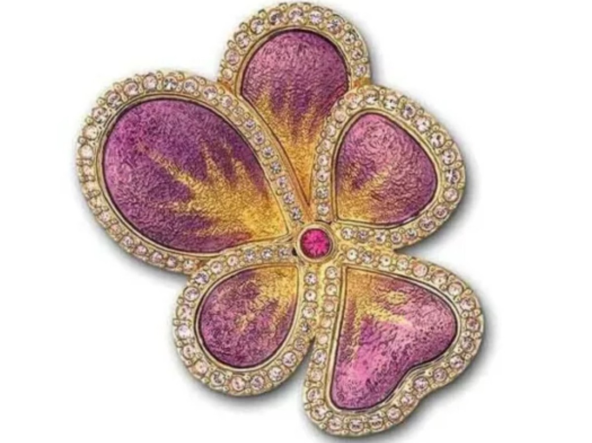 Swarovski Crystal Ning Brooch Style#1080535 “NEW”&”RARE” Flower | eBay