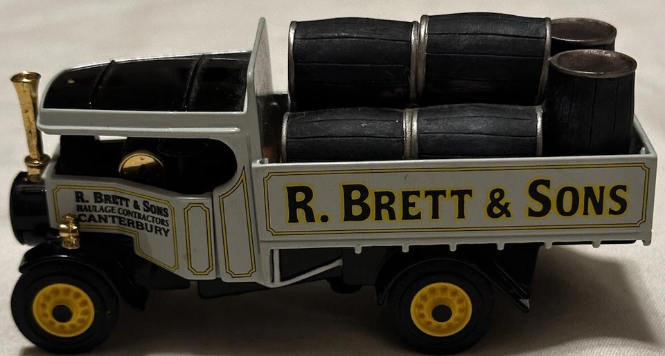 Matchbox Collectibles Yesteryear YAS12 Foden Steam Wagon Brett & Sons RARE - Image 3 of 4