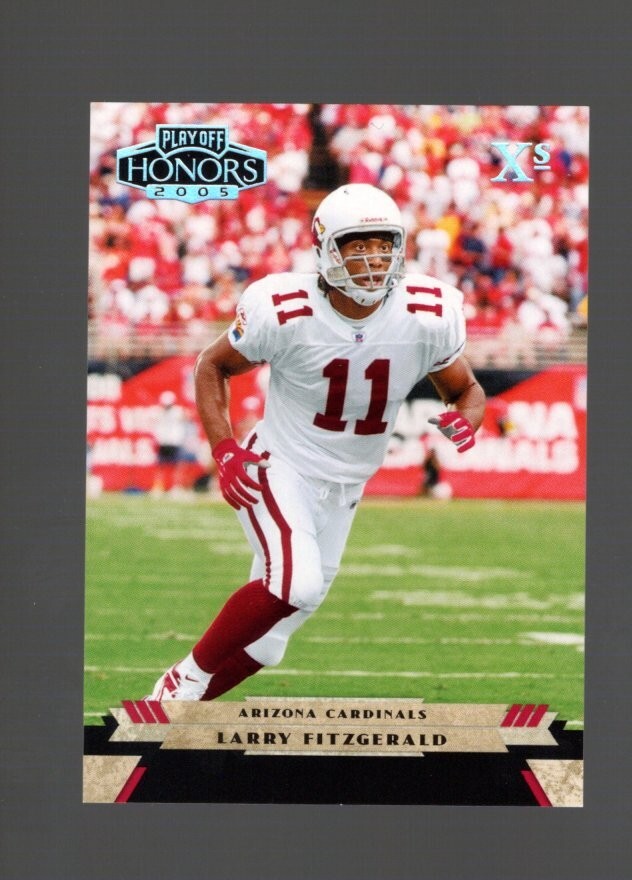 2005 PLAYOFF HONORS LARRY FITZGERALD #2 X'S 226/299 2ND YEAR HOF LOCK!!