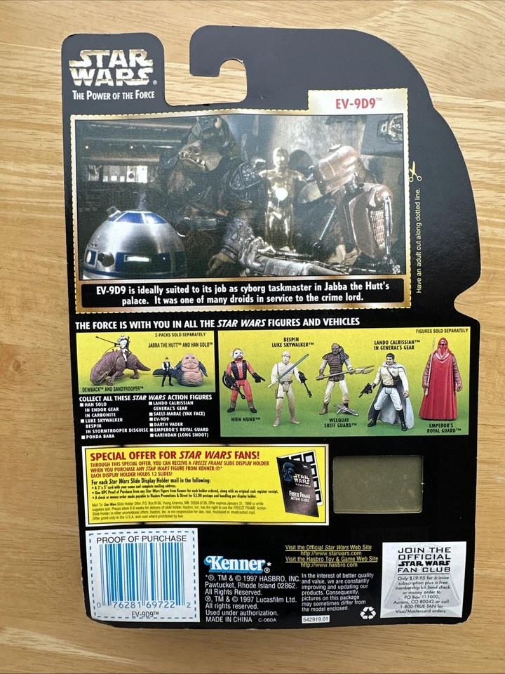 Kenner Star Wars Ev-9D9 With Datapad Action Figure - Image 2 of 2