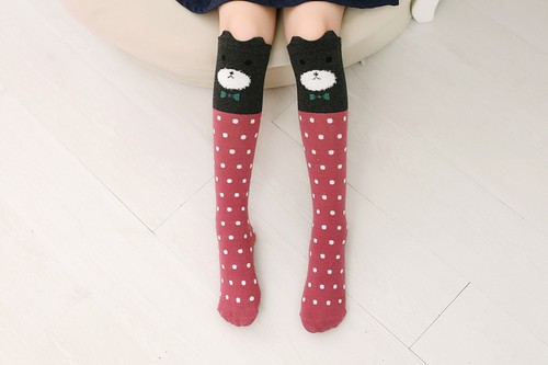 Girls Kids Cartoon Knee High Socks Tights Leg Warmer Stockings USA Seller - Picture 13 of 22