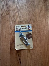 Vintage Belwith Patio Door Lock Steel Locking Pin for Sliding Door 1970 New NOS