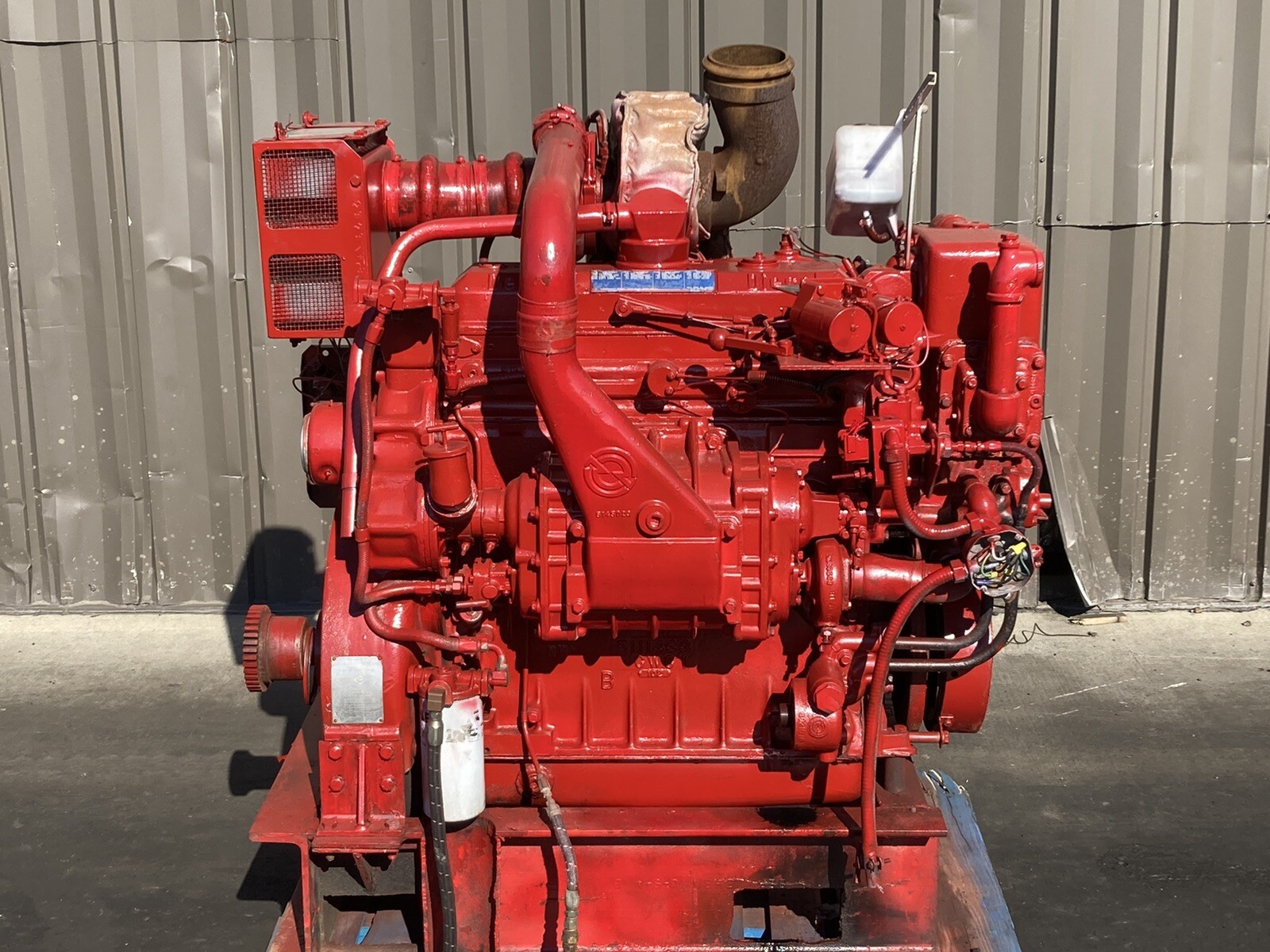 GOVERNMENT SURPLUS DETROIT 471 TURBO DIESEL ENGINE eBay